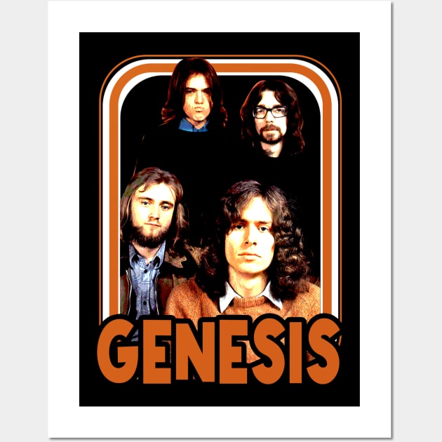 Follow You, Follow Me Fashion Genesis Band Tees, Unite Your Wardrobe with Prog-Rock Harmony Wall Art by Chibi Monster